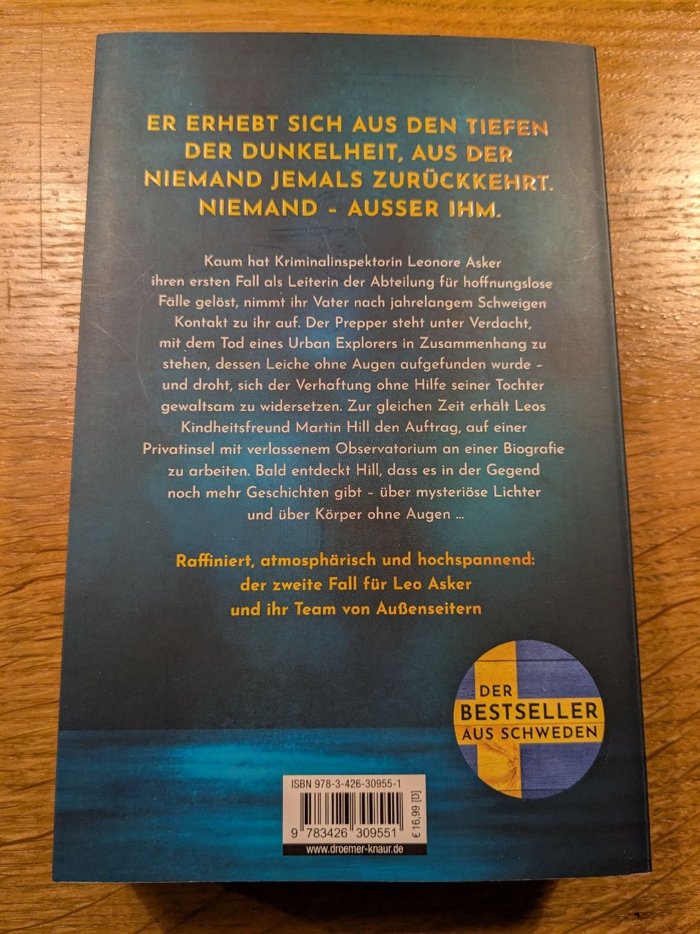 Libri: Anders de la Motte - Eisiges Glas "2024" – Usato da Wohlen AG venduto da merkur0300 1