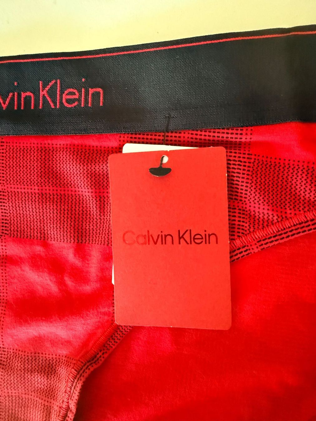 Calvin Klein Altra biancheria intima: CALVIN KLEIN, Slip, Grösse XL, Farbe Rot – Nuovo e nell'imballaggio originale da Rudolfstetten venduto da gst_g7xl 1