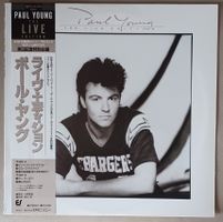Paul Young–The Live Edition / Japan Press 1985 Mini Album