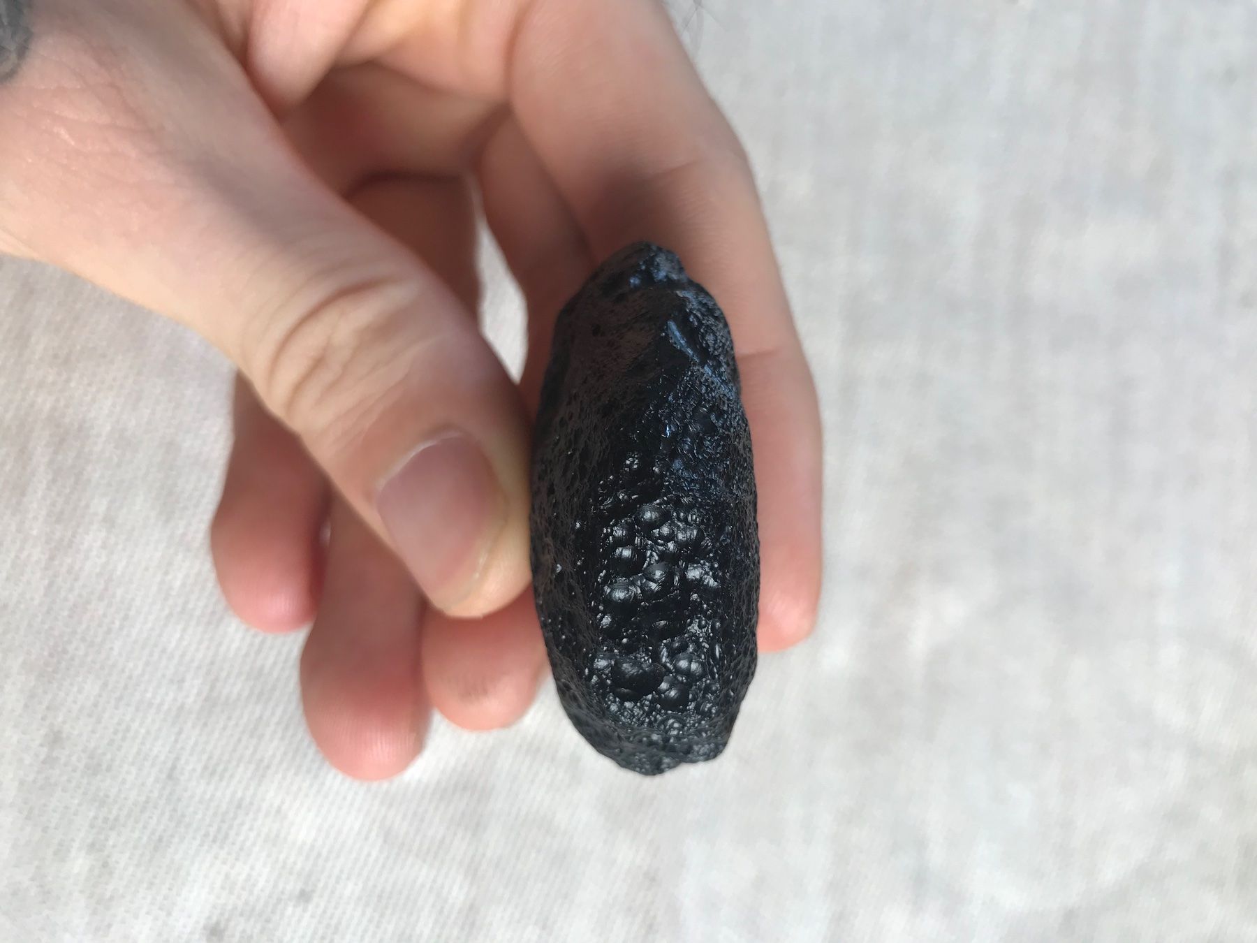 Edelsteine: grosser Tektit/Indochinit Einschlag Meteorit 49g – Gebraucht aus Biel von djvalbnc 6