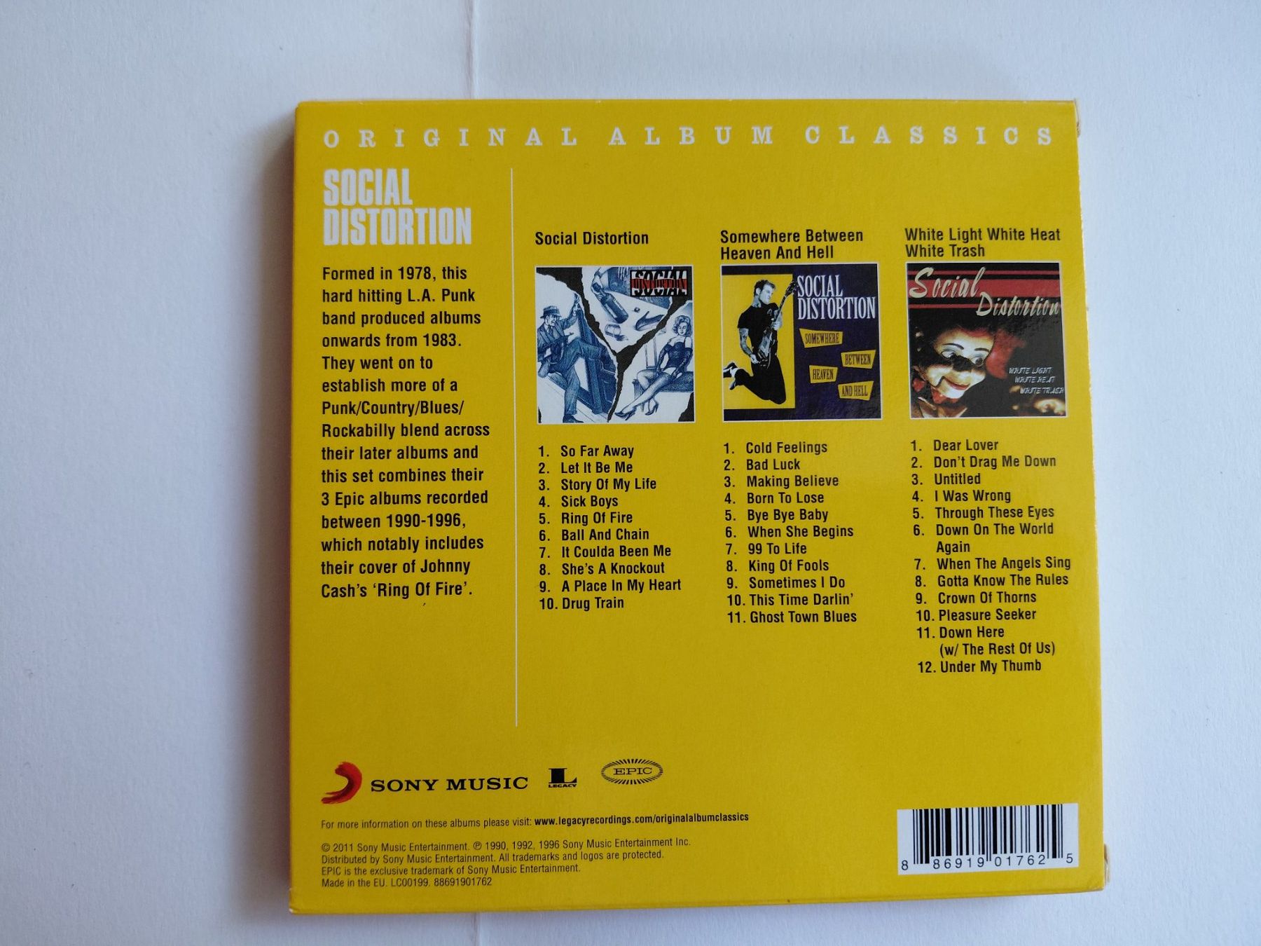 CDs: Social distortion (3 cd) – Gebraucht aus Denges von Hellboy10 1