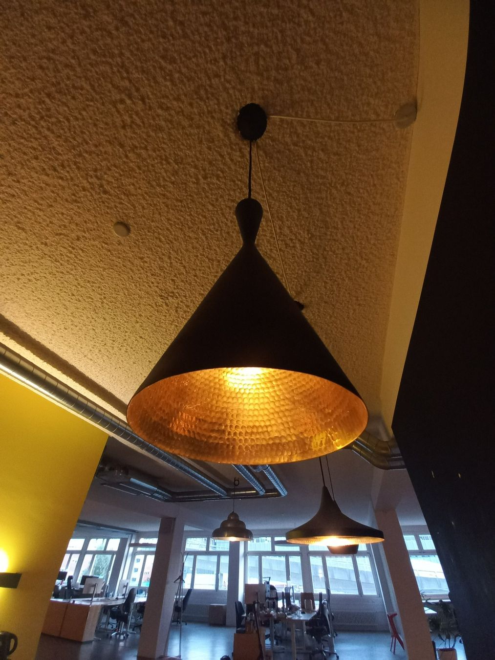 Lampadari & plafoniere: Set aus 3 Tropfendesign Schwarze Hängelampe – Usato da Zürich venduto da ver_5cjl