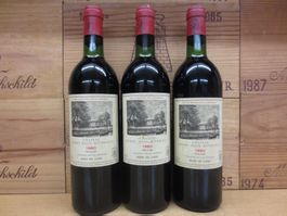3 Fl. Duhart - Milon 1980 (90 Pkt) 4ème Grand Cru Classe