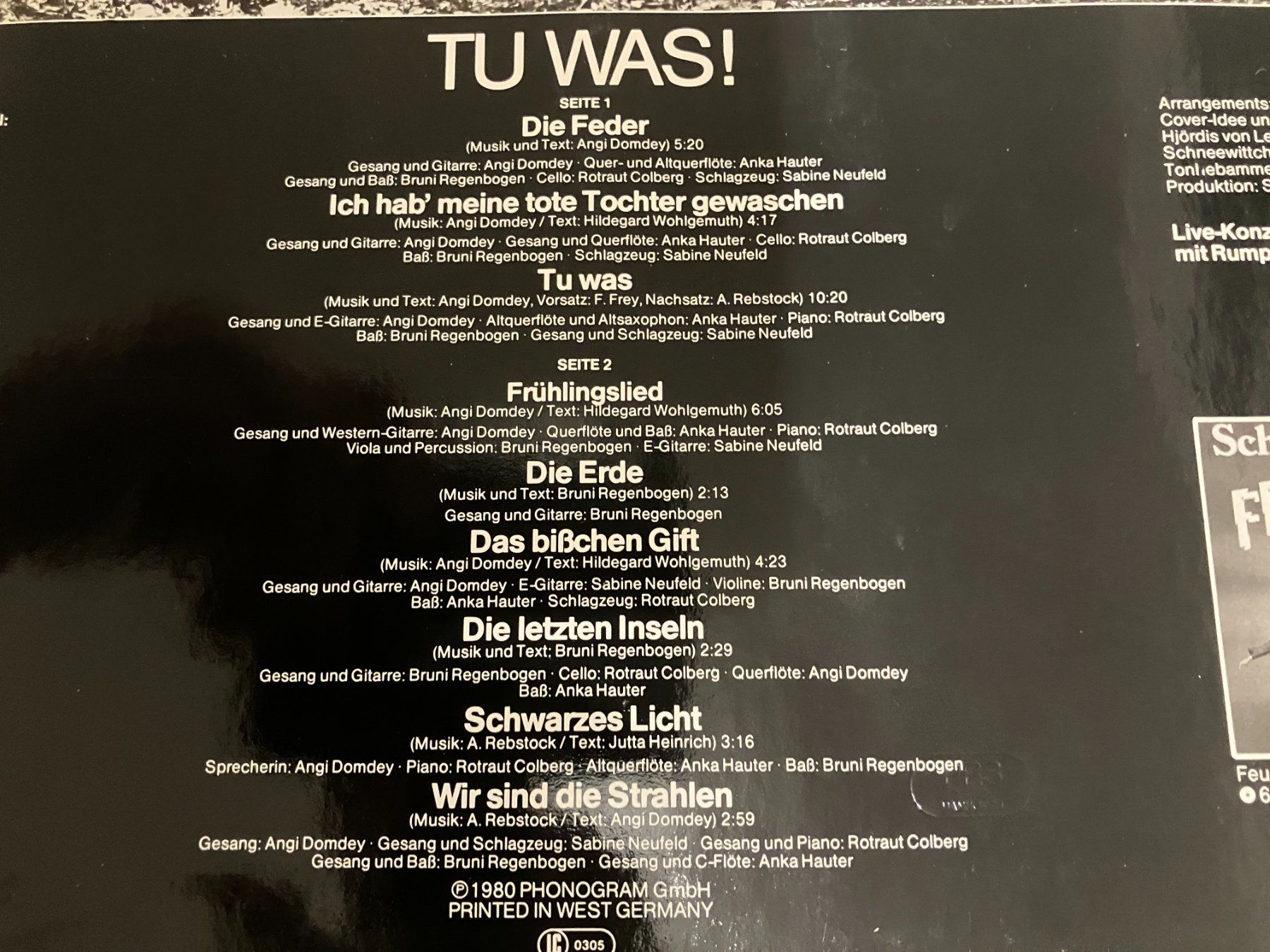 Dischi in vinile: Schneewittchen – Usato da Aarwangen venduto da Jukebox3 3