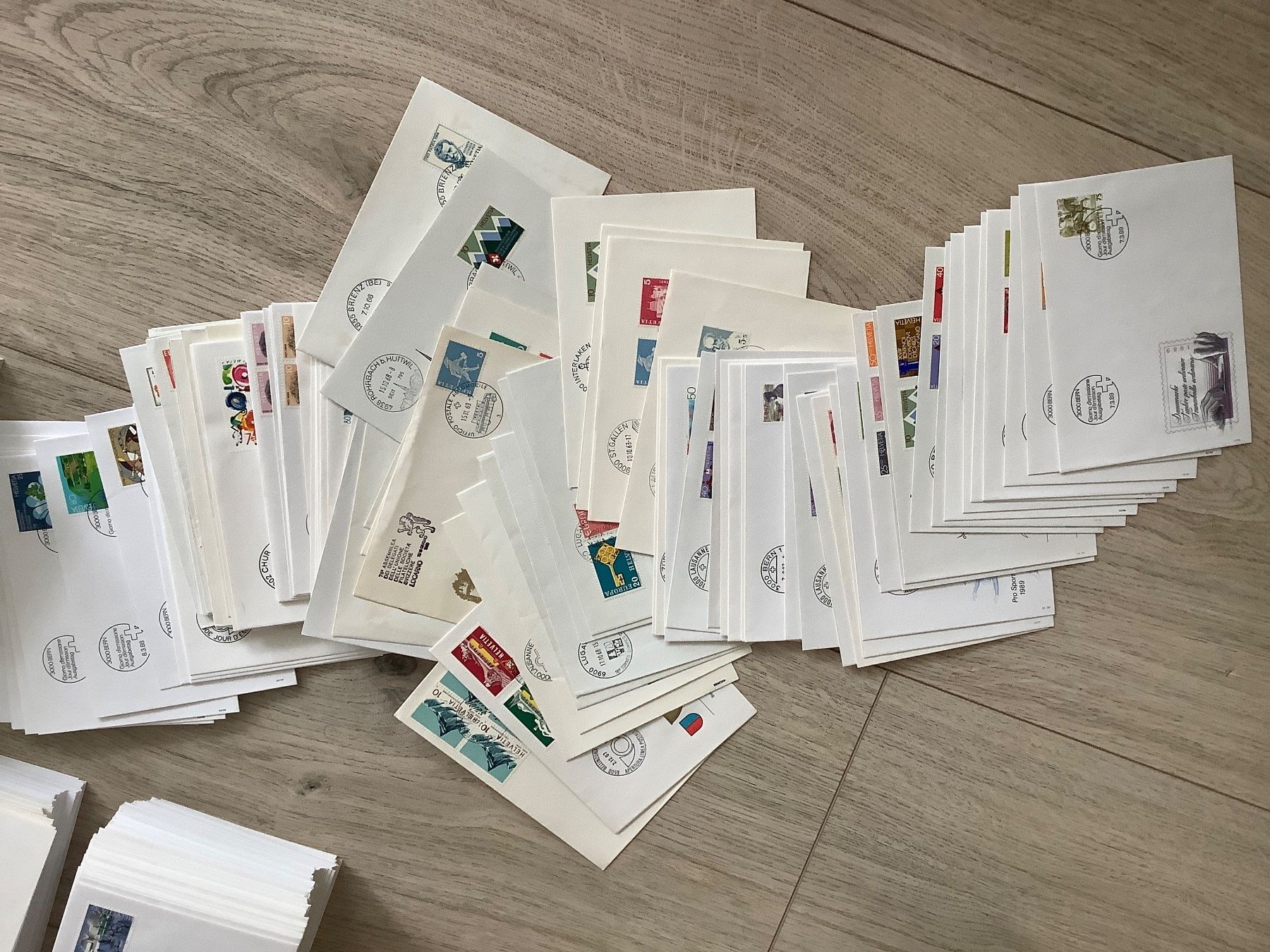 Tutti i francobolli: Über 1500 FDC Schweiz 1963 - 2009 – Usato da St. Gallen venduto da herbrig2 2