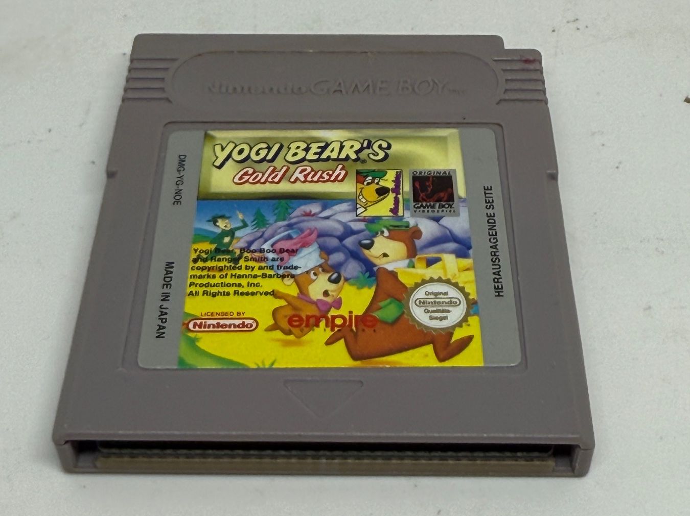 Nintendo Giochi: Yogi Bear's Gold Rush Gameboy nintendo – Usato da Dietlikon venduto da NESFEVER