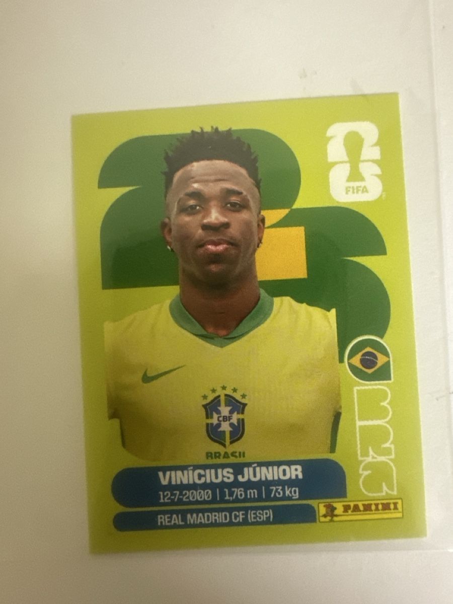 Panini Sammelbilder & Trading cards: Figurina Panini Vinicius Junior (ESP) – Neu (gemäss Beschreibung) aus Marly von ale_9j5m