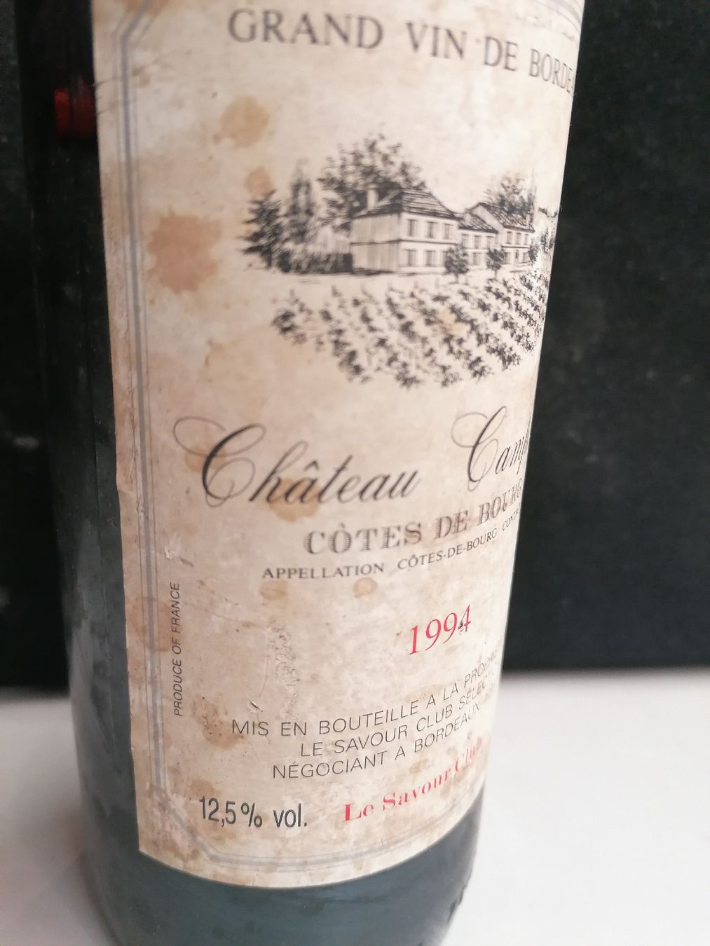 Vino: CHÂTEAU CAMPONAC 1994 – Nuovo (secondo la descrizione) da Genève venduto da Leboucheoreilles 2
