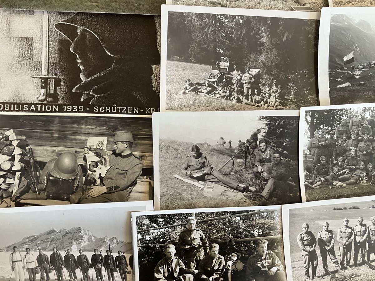 Cartoline postali: 28 Ansichtskarten Militär guter Zustand – Usato da Bauma venduto da Baumer71 2