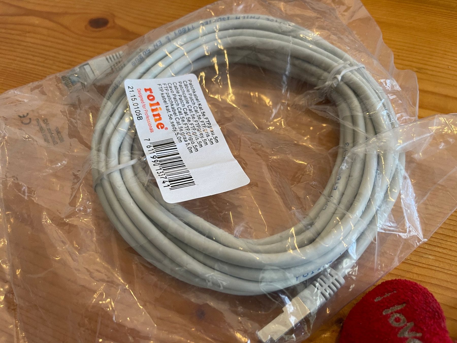 Cavi: Roline Cat.5e LAN-Kabel, 5 Meter, grau – Nuovo e nell'imballaggio originale da Weinfelden venduto da ice_heart_xx 2