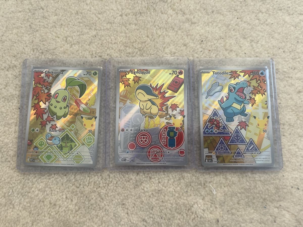 Pokémon Carte collezionabili: Pokemon First Partner Serie 2 Gen 2 – Nuovo (secondo la descrizione) da Lausanne venduto da NathanJeckelmann