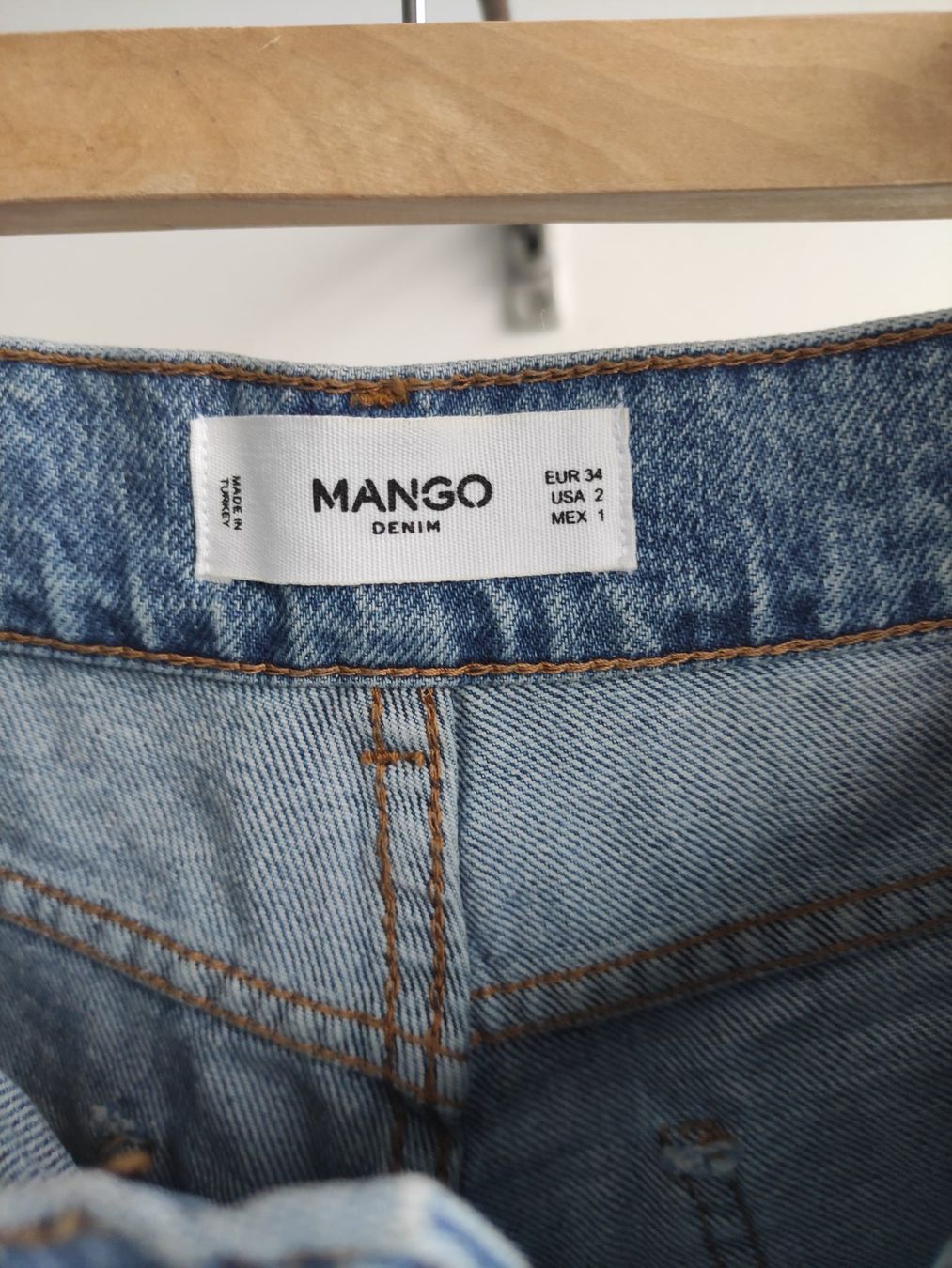 Mango Jeans: Shorts Jeans mit Perlen Gr. 34 / XS Mango – Usato da Schliern b. Köniz venduto da Pecannut 6
