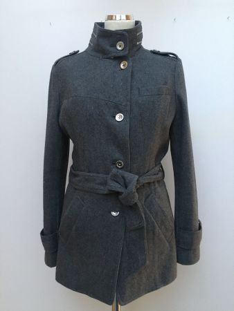 Mantel / Wolle / Grau / Royal Sunday / M