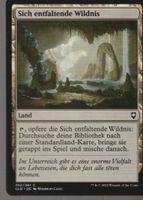 TCG Magic The Gathering MTG CLB 352 Sich entfaltende Wildnis