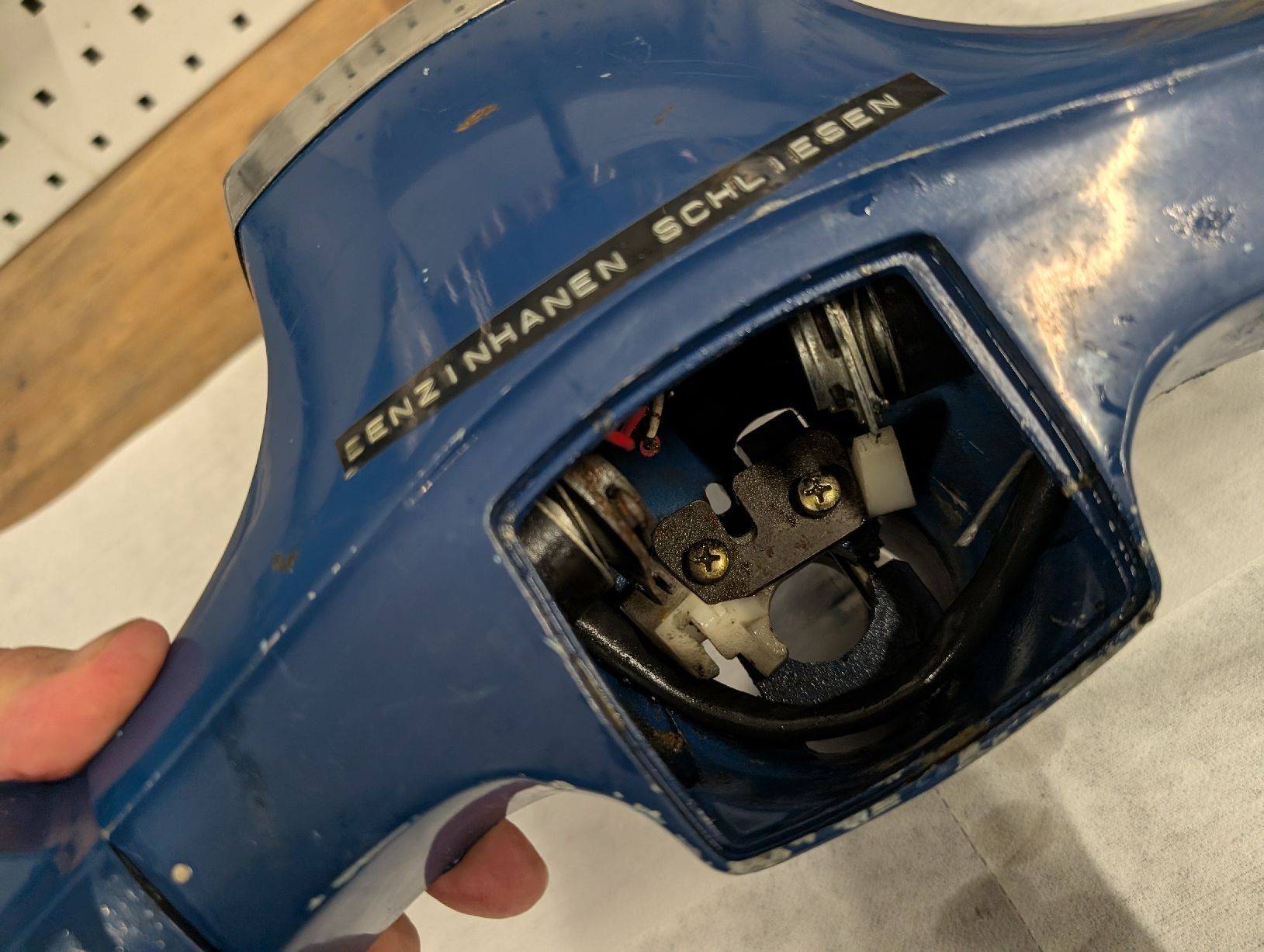 Vespa Alle Rollerersatzteile: Piaggio Vespa Lenker, Tacho – Defekt aus Eichberg von Asrael4 1