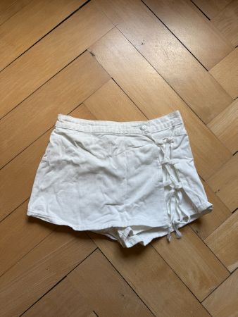 Jeansrock weiss S