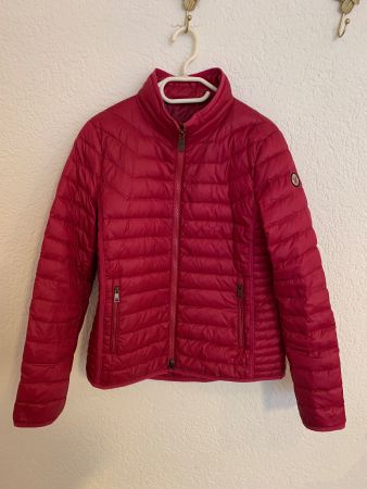 FUCHS SCHMITT echte Daunen Jacke Gr. 36 / S pink Himbeerrot