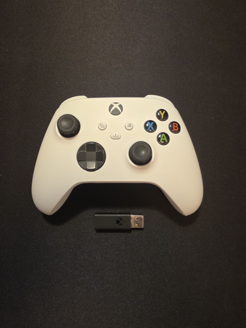 Microsoft Controller: XBox Controller inkl. Wireless USB Adapter – Gebraucht aus Domat/Ems von sil_8xzw