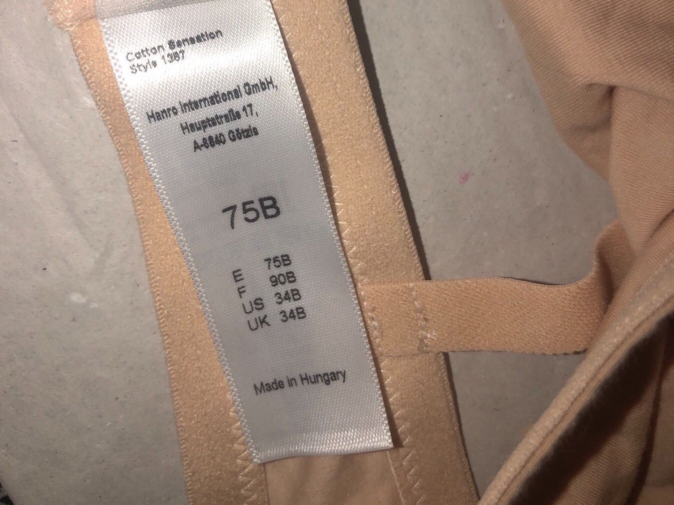 Hanro Altra biancheria intima: BH HANRO 75b neu – Nuovo (secondo la descrizione) da Dornach venduto da samuti 1