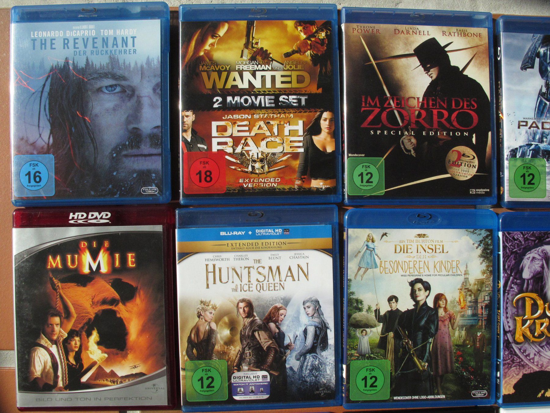 Alle DVDs: BLUE RAY coole Sammlung – Gebraucht aus Blauen von wosonst 1
