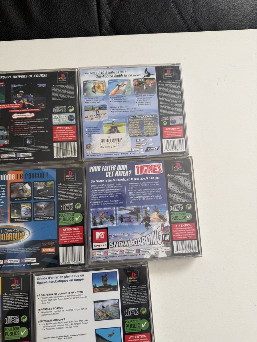 Giochi: Lot 8 jeux PlayStation 1 – Usato da Genève venduto da sho_67qj 3