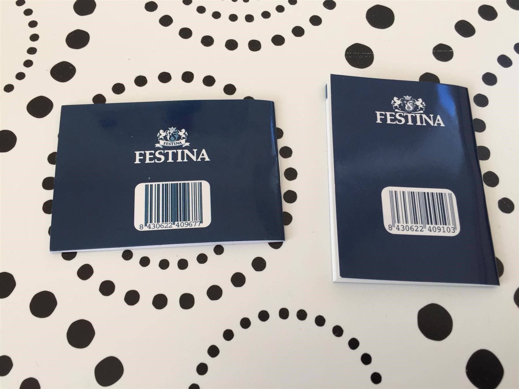 Documenti: FESTINA ORIGINAL - OPERATING INSTRUCTIONS - WORLD WILDE NEW – Nuovo (secondo la descrizione) da Epalinges venduto da dream-watch 3