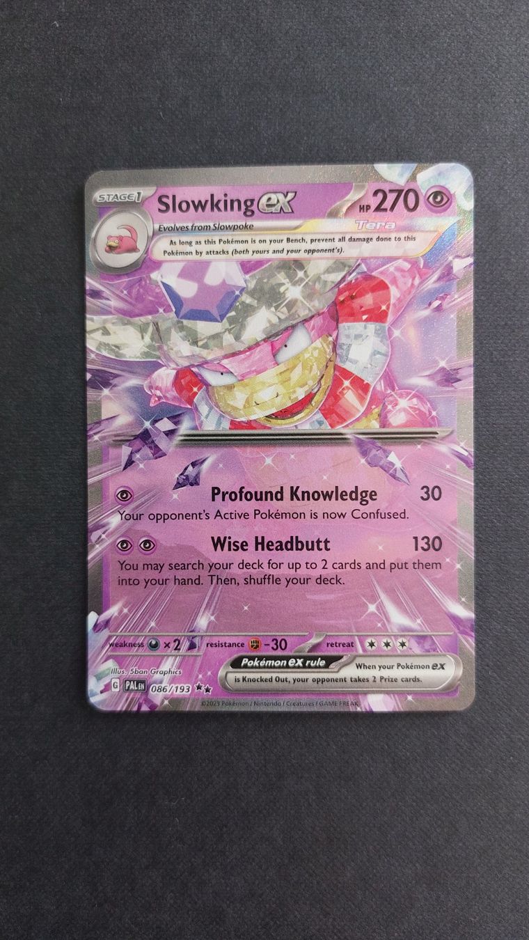 Pokémon Carte collezionabili: Slowking ex Paldea Evolved – Nuovo (secondo la descrizione) da Bellinzona venduto da Pagur