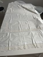 Antik Baumwolle Bett Sheet. Sehr schön 