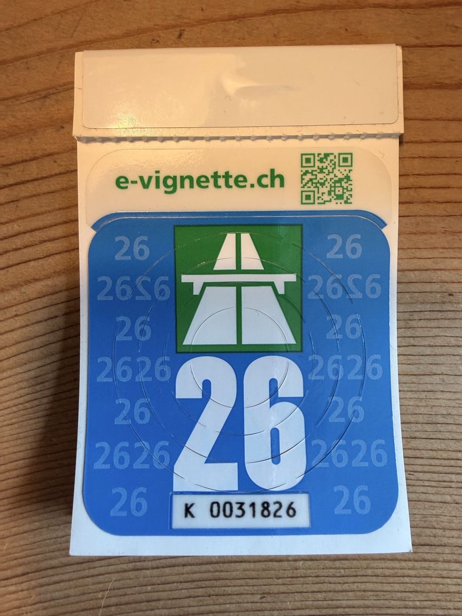 Vignettes Autoroutières: 5x Schweizer Autobahnvignette 2026 – Neuf avec emballage d'origine à Klosters par SNKRSNSTUFF