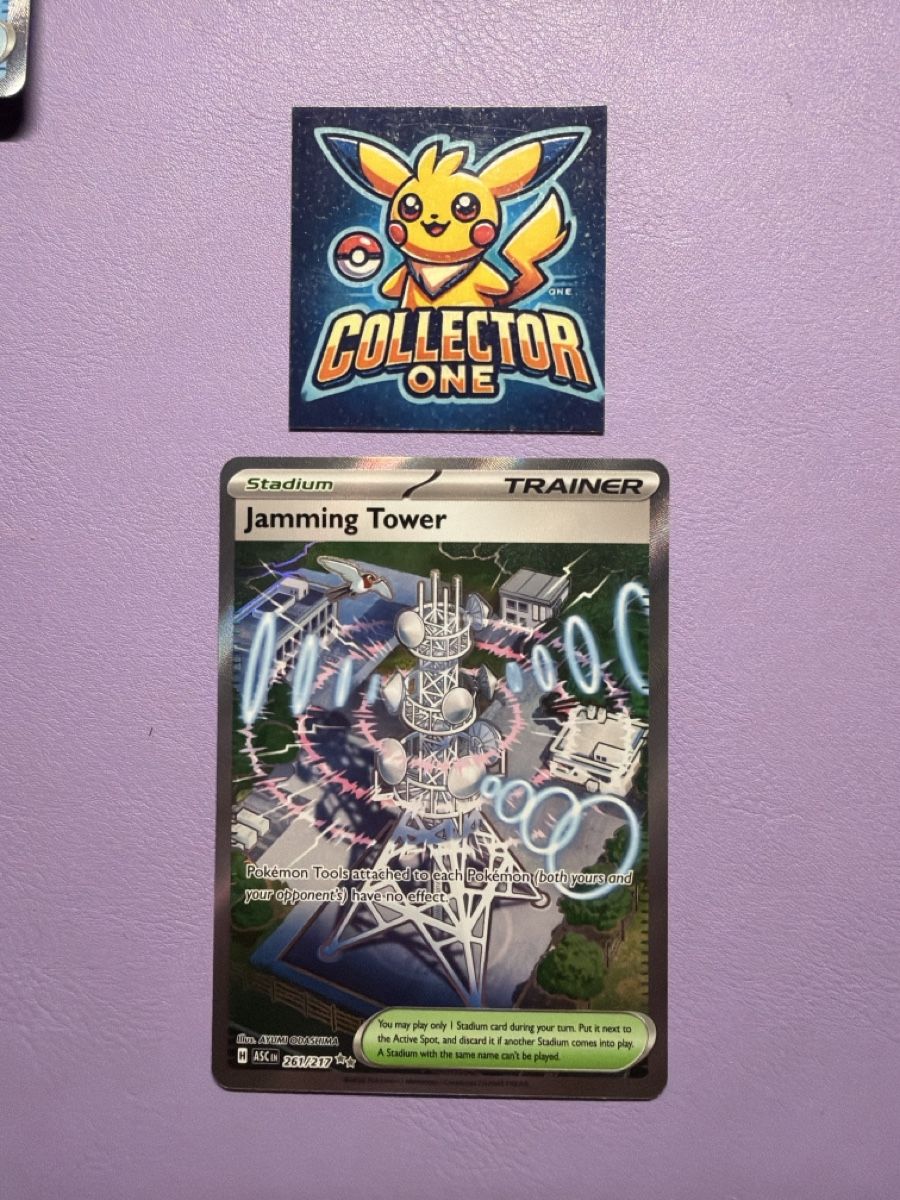 Pokémon Carte collezionabili: Pokemon Ascendet Heroes Jamming Tower 261/217 – Nuovo (secondo la descrizione) da Lommiswil venduto da CollectorOne