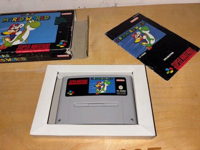 Nintendo Giochi: Super Mario World SNES Nintendo – Usato da Steinach venduto da Gamecet 3