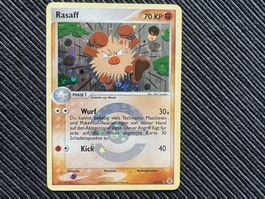 Pokemon Rasaff Reverse Holo EX Fire red leaf green 2004