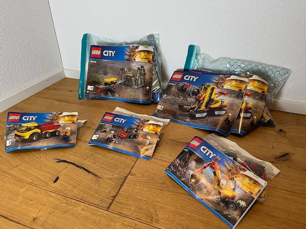 Baukästen: Lego 60188 - Bergbauprofis an der Abbaustätte – Gebraucht aus Rothenburg von webwebhurra