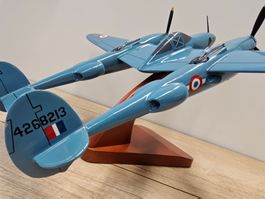 Lockheed P-38 Lightning __ Saint-Exupéry __ edles Holzmodell