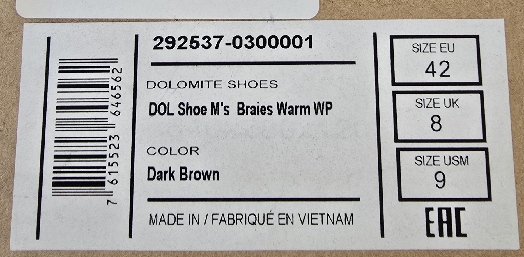 Dolomite Herrenschuhe: Chaussures Dolomite, neuves, taille 42 – Neu und originalverpackt aus Sugiez von factorysportoutlet 6