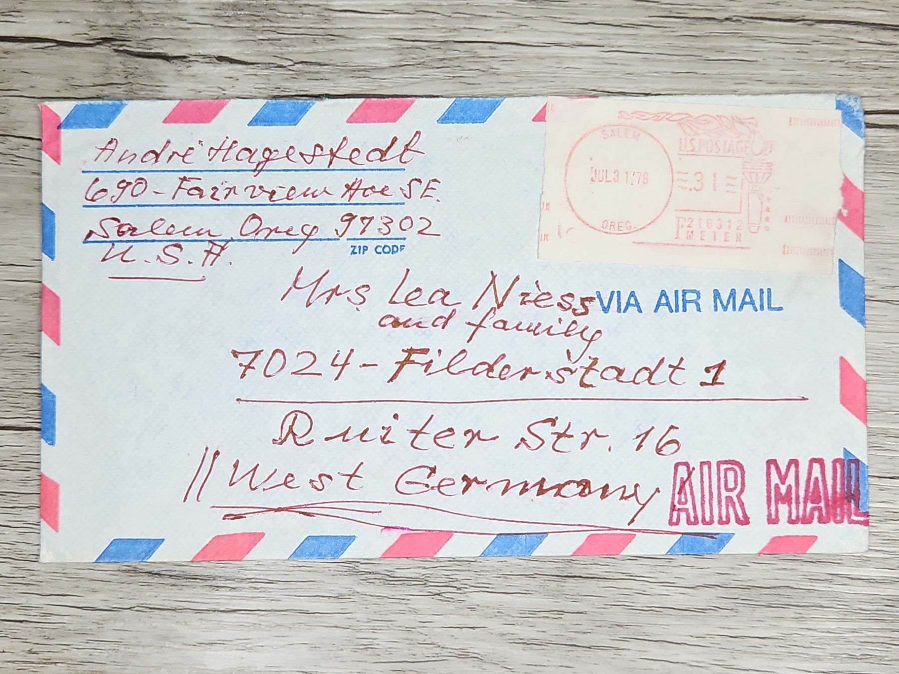 Tutti i francobolli: CL06 Enveloppe + Timbre USA 1979 – Usato da Cousset venduto da Patrick_Collections
