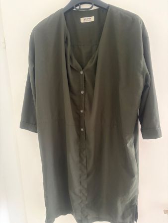 Tunika/Kleid von Acne Jeans olivgrün in Gr.36