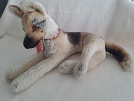 Steiff Schäferhund, Kuscheltier, Vintage, guter Zustand
