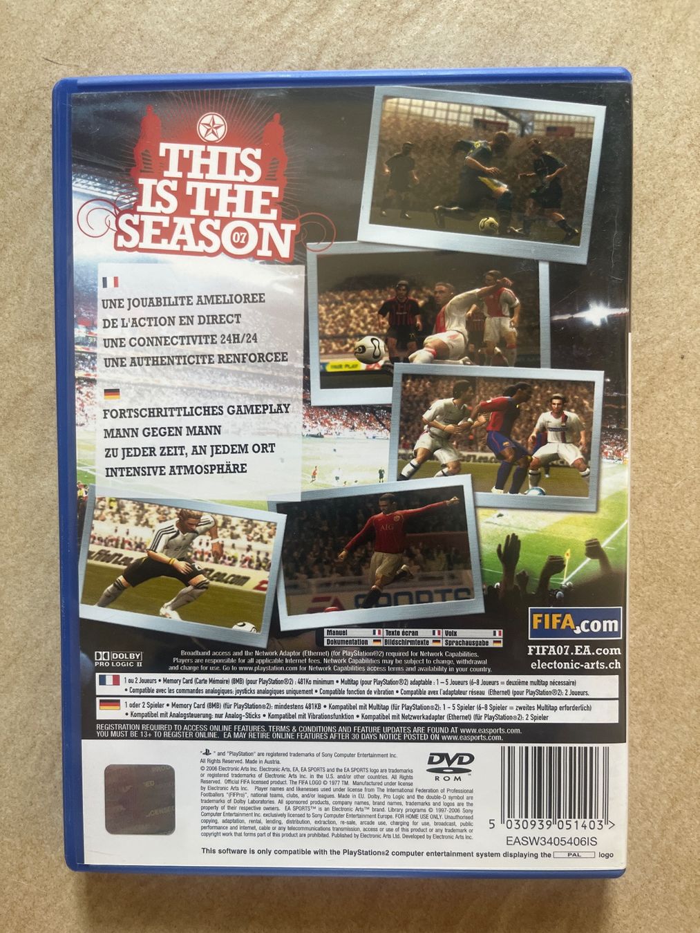 Sony Giochi: Jeu vidéo FIFA 07 pour PS2 – Usato da Vernayaz venduto da Darkfrost 1