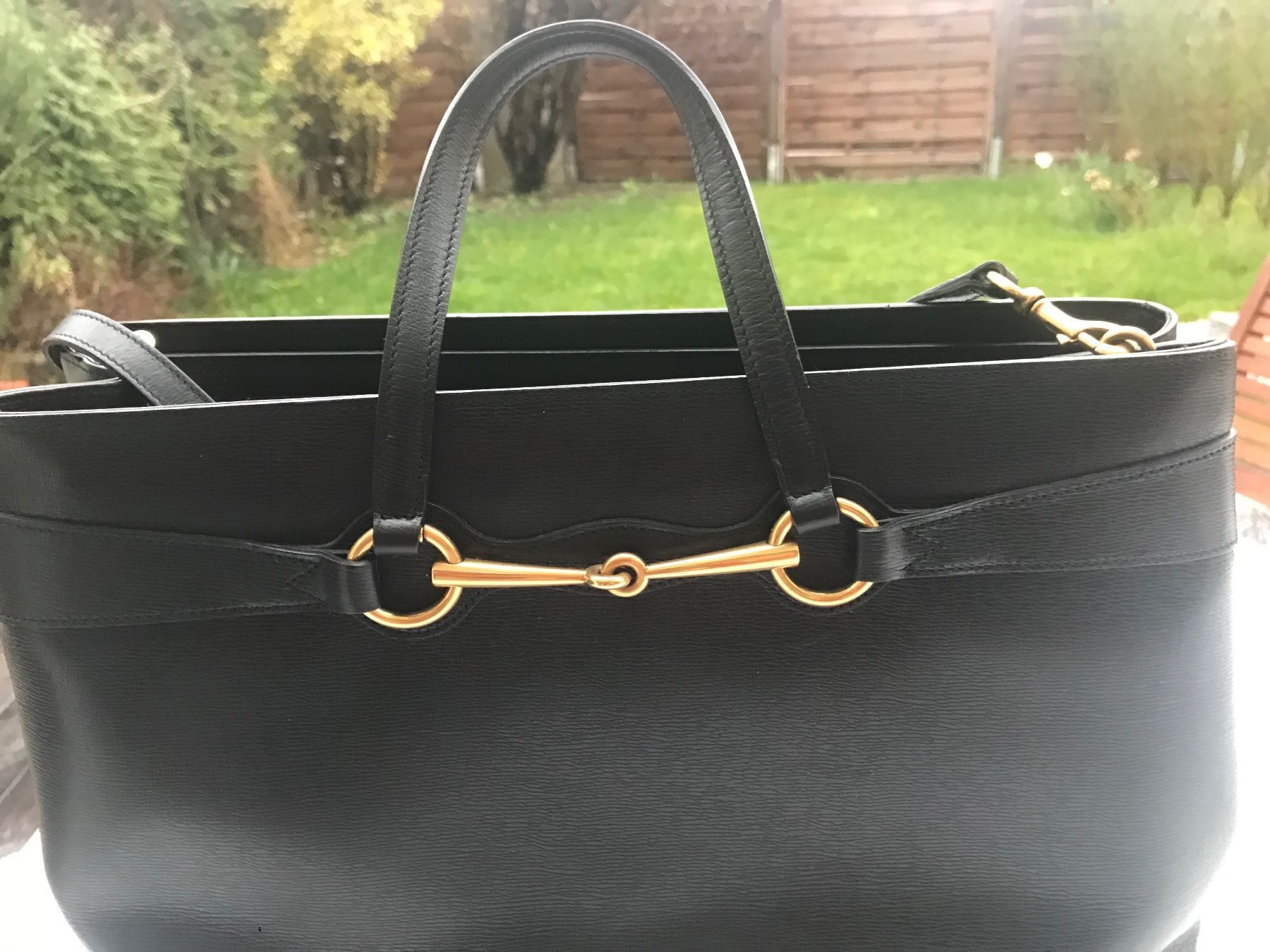Gucci Borse da donna: Gucci Convertible Horsebit Leder Bag – Nuovo (secondo la descrizione) da Wettingen venduto da epe_9vbf 4