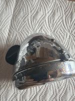 Fahrrad Lampe "Hella" Metall Chrom guter Zustand