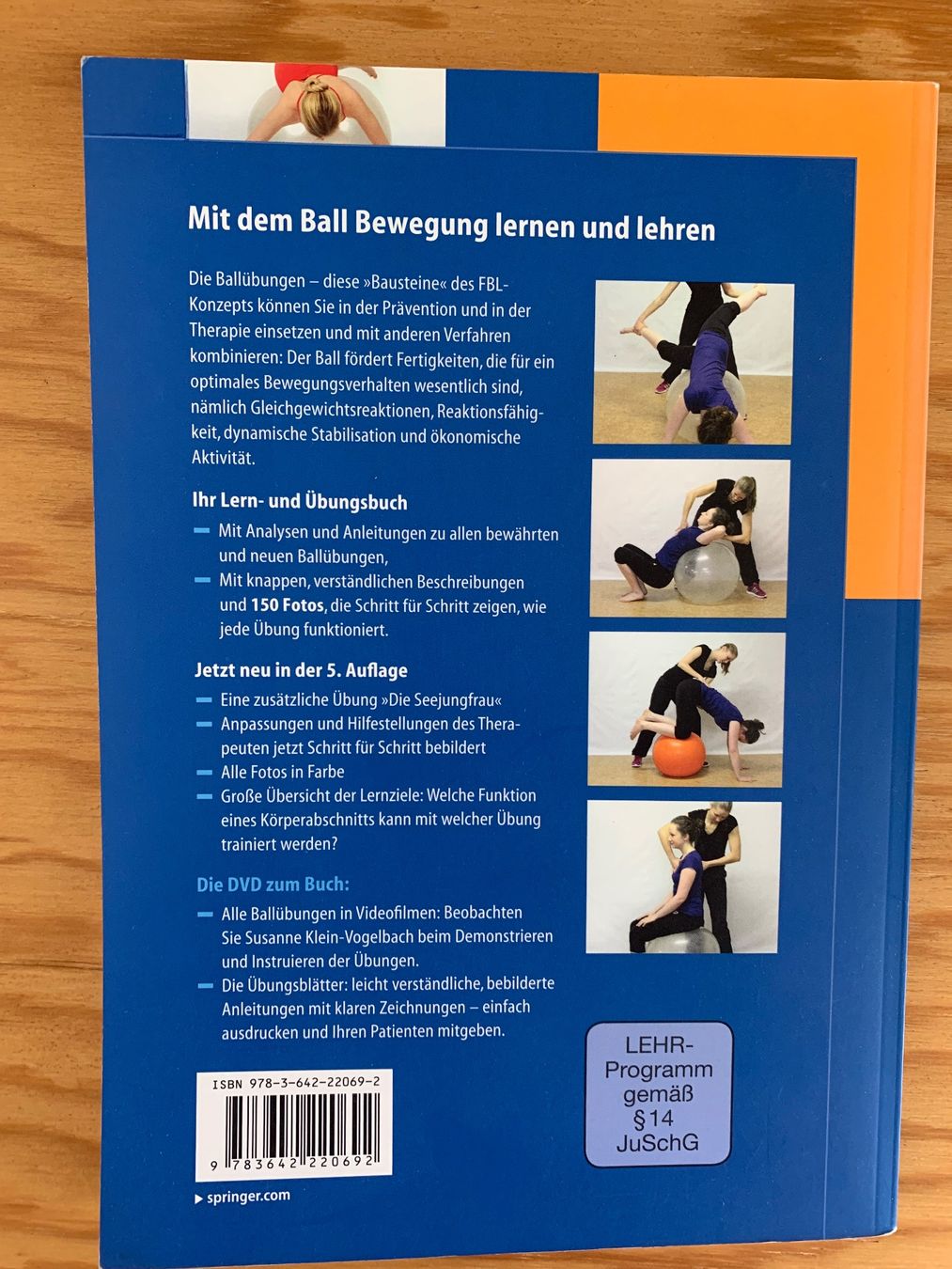 Bücher: FBL Klein-Vogelbach Functional Kinetics Ballübungen – Gebraucht aus Binningen von Gabriel-Cerny 1