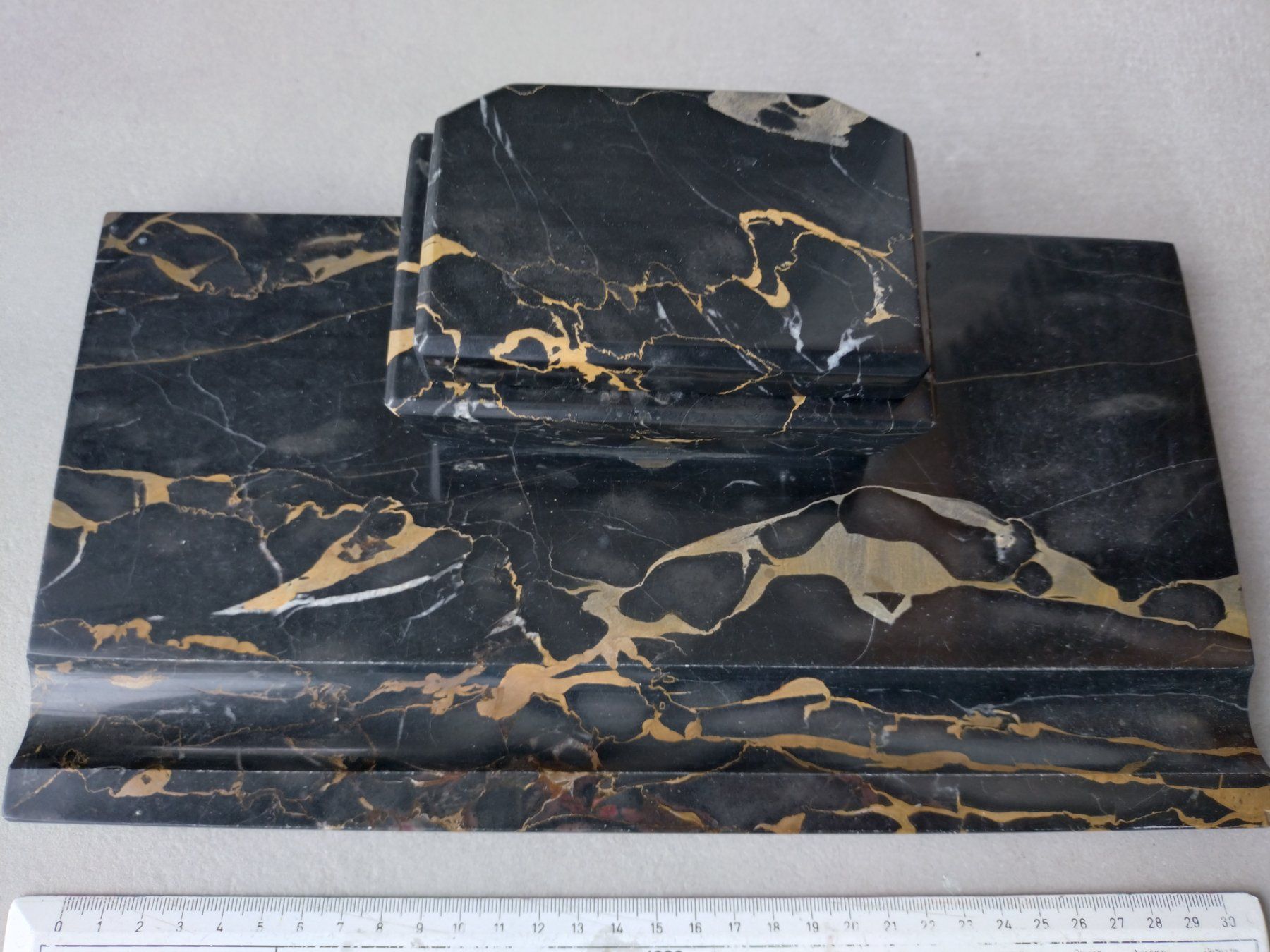 Altro in Antiquarato & Arte: Marmor Tintenfass Schreibtisch Ablage – Usato da Kilchberg ZH venduto da Sho5000 4