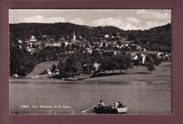 LES BRENETS depuis le lac - Barque