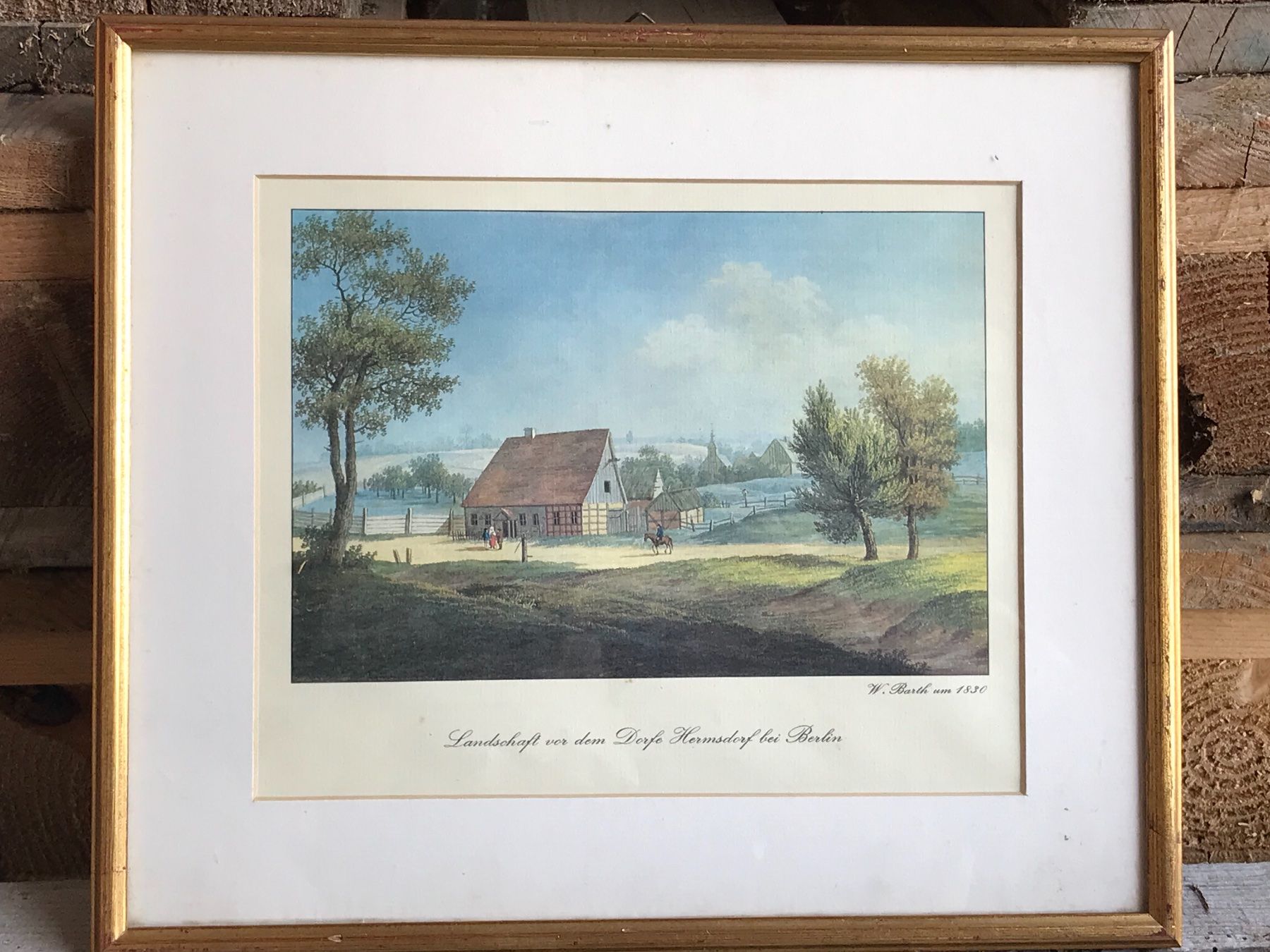 Grafica & Litografie: Barth W: Lithographie/ Lithografie/ Litografia – Usato da Fribourg venduto da SD1910 1