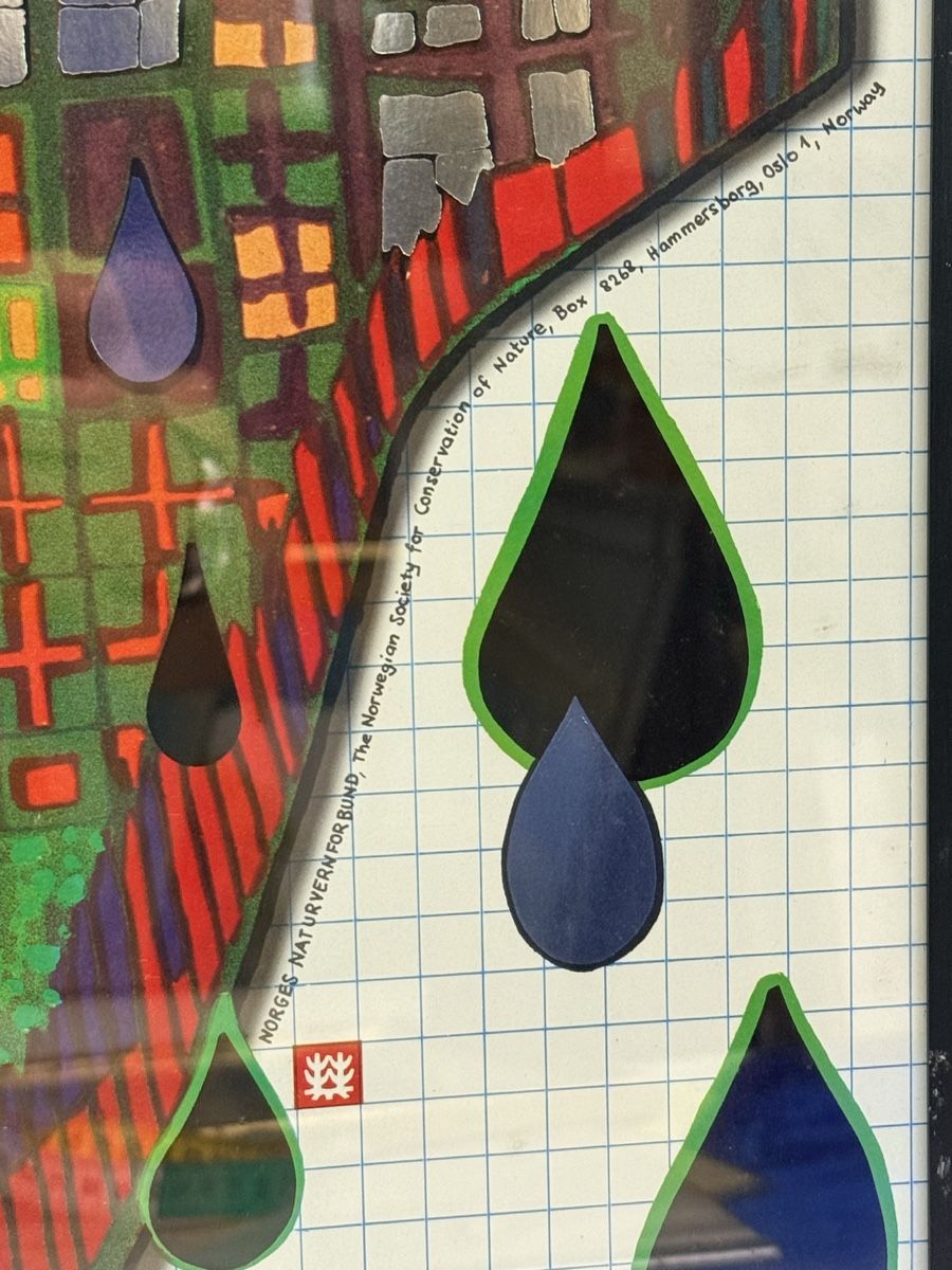 Foto & Immagini: Original 1983 Hundertwasser "Save the Rain" – Usato da Solothurn venduto da NUVICO 4