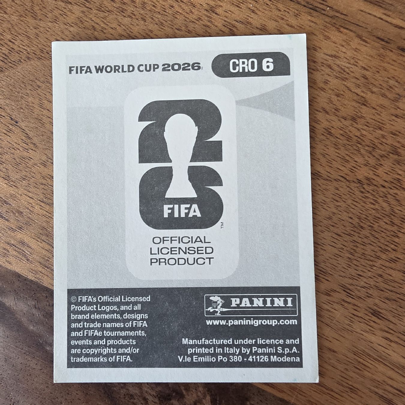 Panini Carte collezionabili: Panini dreier Set CRO6, GHA12 ,PAN6 – Nuovo e nell'imballaggio originale da Buchs AG venduto da LogoParts 4