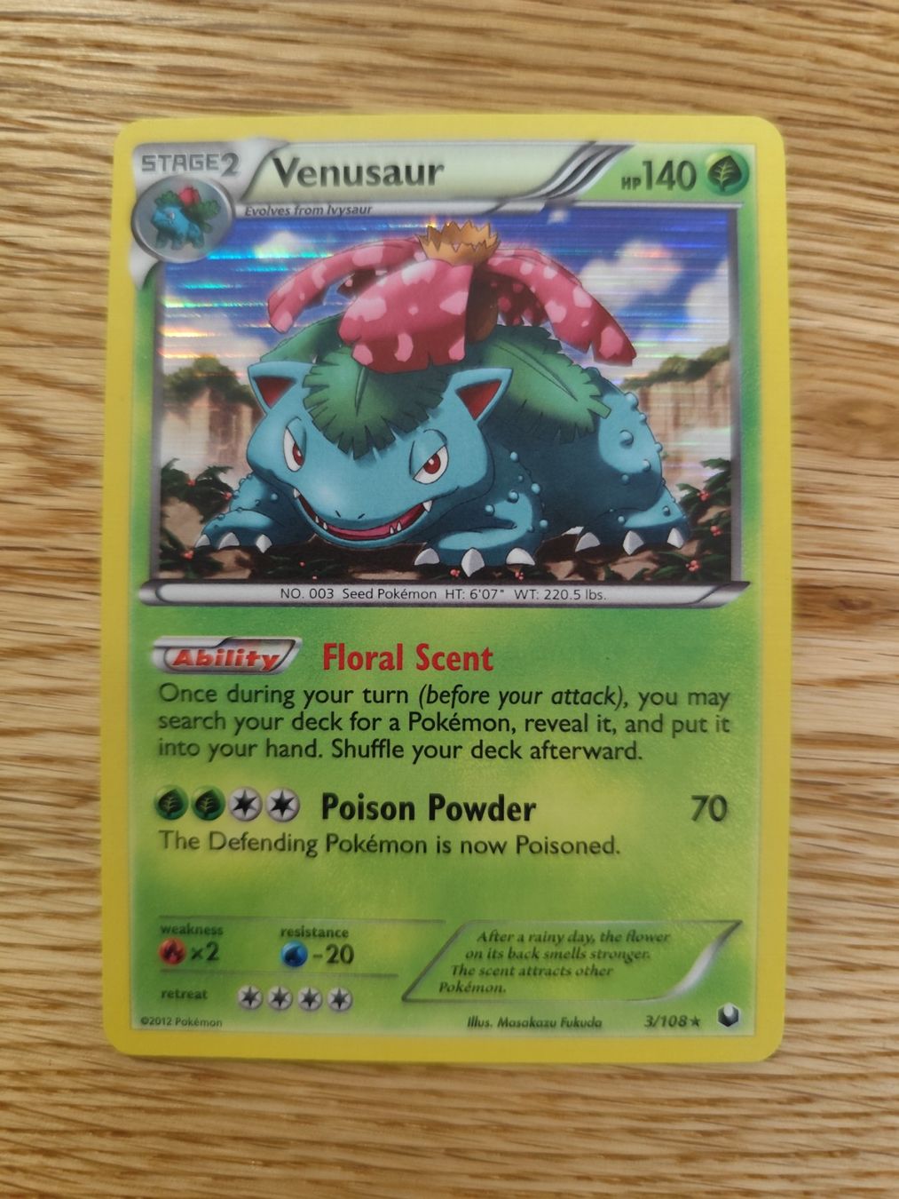 Pokémon Carte collezionabili: Pokemon Venusaur Bisaflor Dark Explorer holo – Nuovo (secondo la descrizione) da Winterthur venduto da SMOKY062
