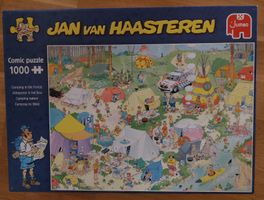Camping im Wald Puzzle 1000 Teile
