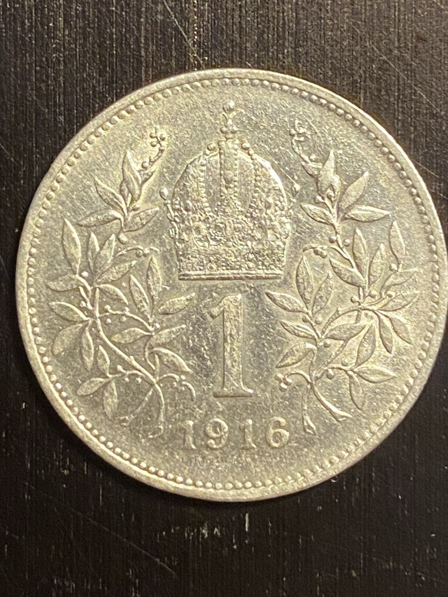 Tutti le monete: Autriche, 1 Couronne 1916 Argent – Usato da Corsier-sur-Vevey venduto da Ginoarturo